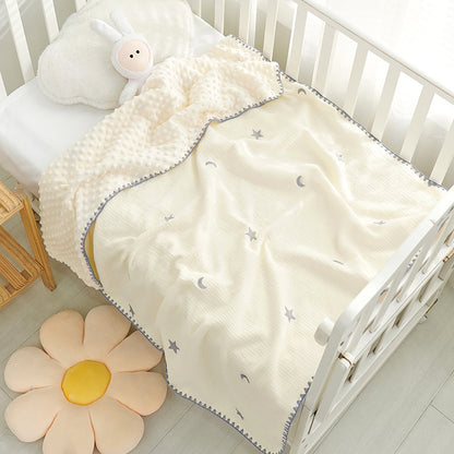 Doudou Blanket Baby Blanket Crepe Newborn Soothing Blanket