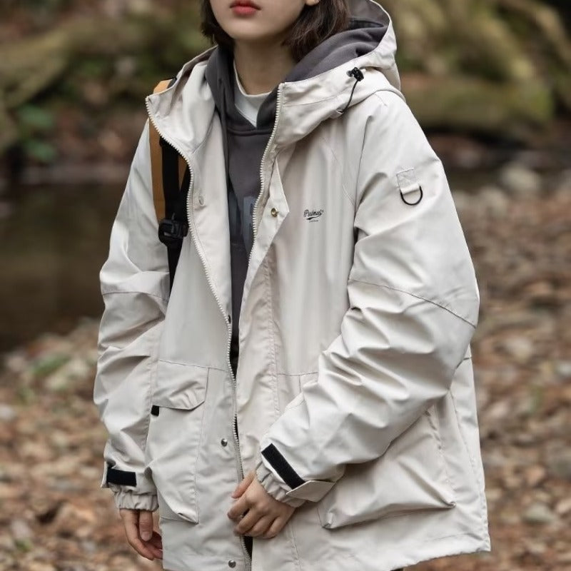 Outdoor Hooded Jacket Men And Women