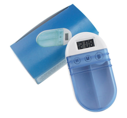 Upgrade Intelligent Medication Reminders Portable Alarm Timer Pill Box Electronic Timing Pill Case Medicine Holder Organizer