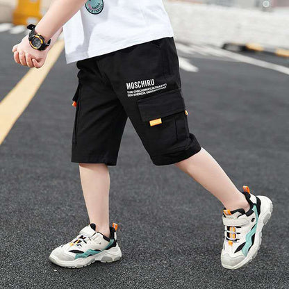 New Style Children Fashionable Summer Pants Big Children