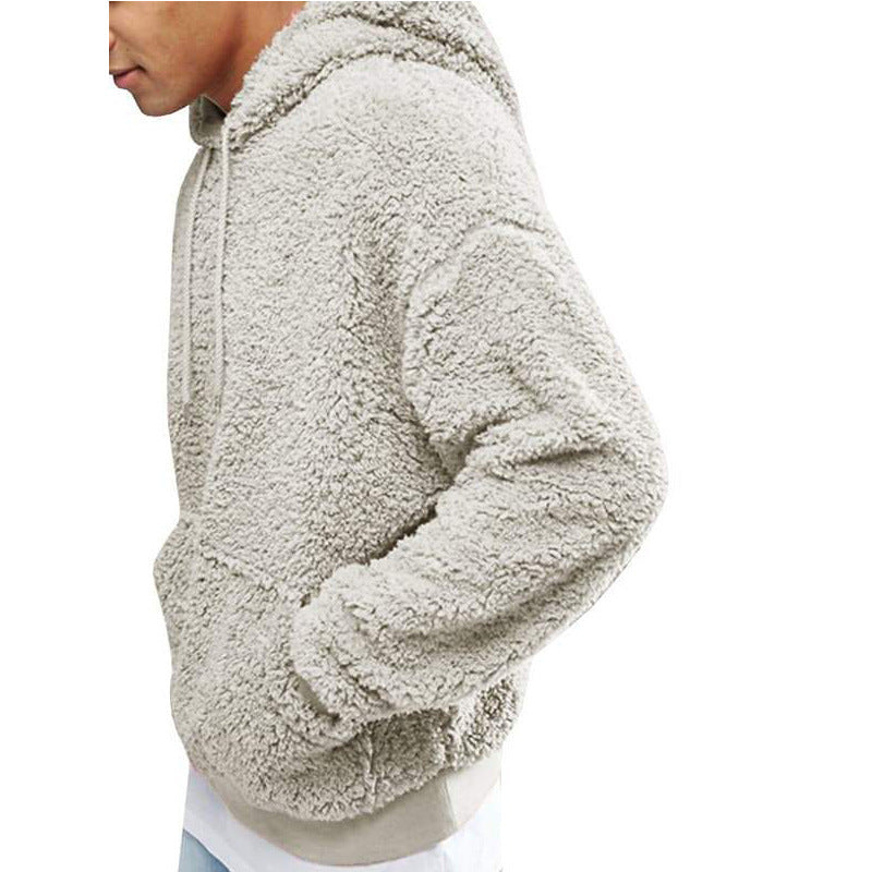 Autumn Fluffy Fleece Hooded Winter Sweatshirts