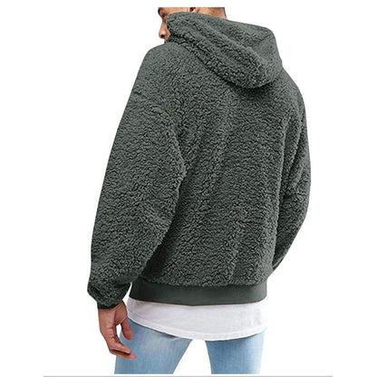 Autumn Fluffy Fleece Hooded Winter Sweatshirts