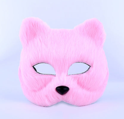 Cute Fluffy Animal - Festival Party Masks