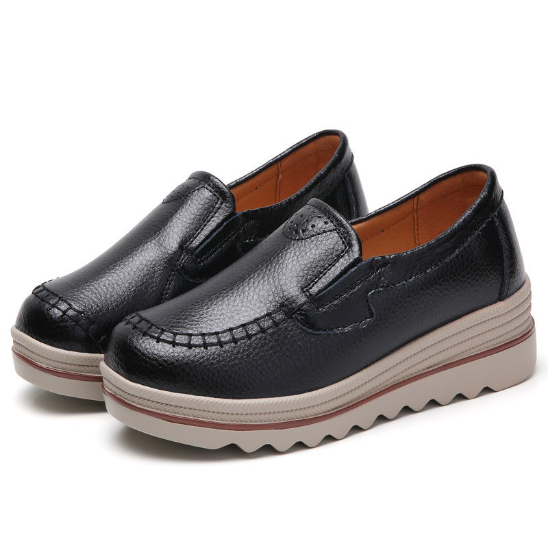 Casual Shoes Women Leather Shoes - Smith&