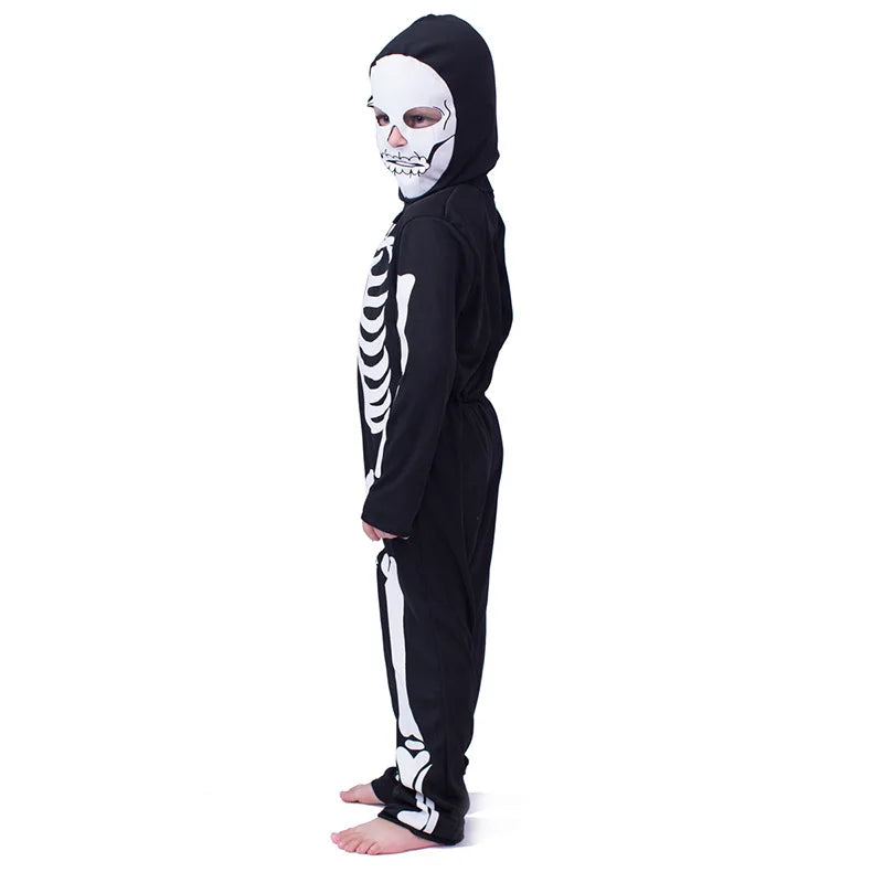 Halloween Children Costumes Cos Masquerade Costumes for Men and Women Skull Skeleton Ghost Clothes Horror Clothes Costumes