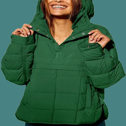 Warm Hoodie Down Jacket Women