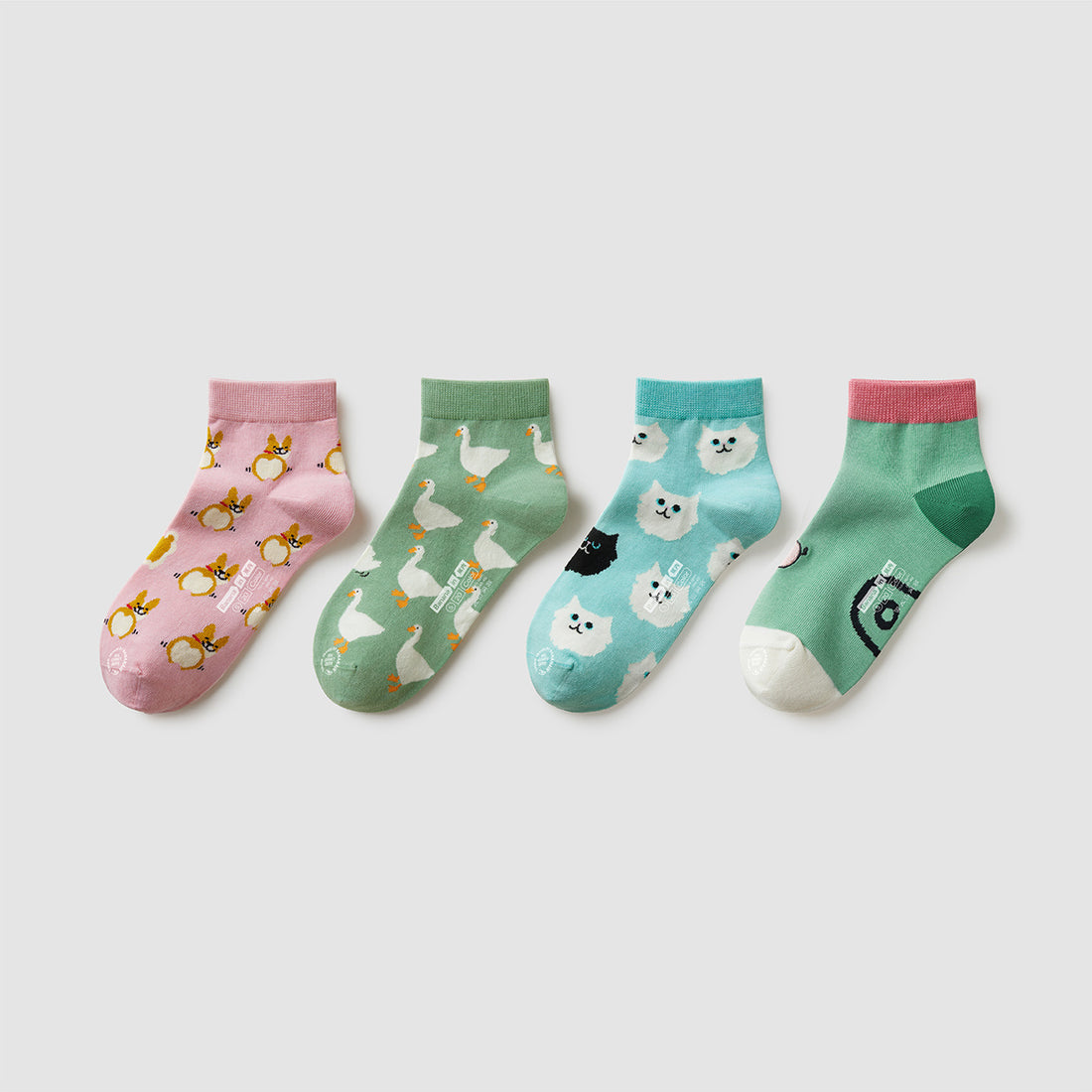 Sports Short Cotton Cat And Dog Short Socks