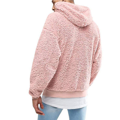 Autumn Fluffy Fleece Hooded Winter Sweatshirts