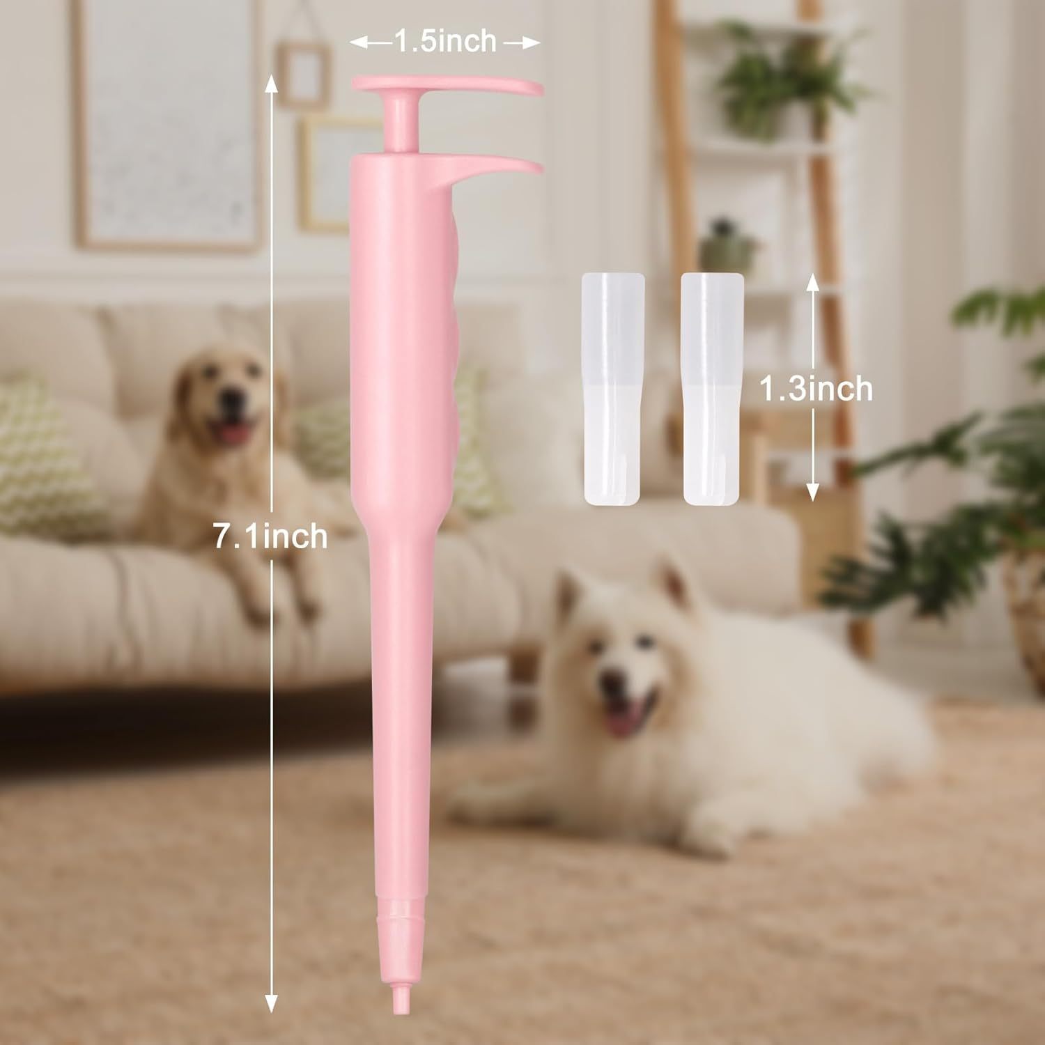 Pet Pill Dispenser Pet Piller Gun With Soft Tip And Pill Feeder For Cats, Dogs, And Small Animals - Perfect For Medication And Treats