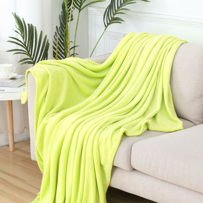 Solid Color Blanket Flannel Blanket