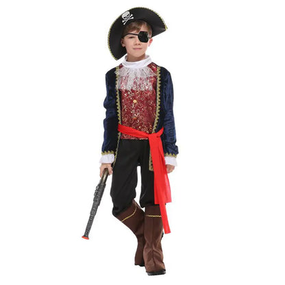 Halloween Costumes for Boy Boys Kids Children Pirate Costume Fantasia Infantil Cosplay Clothing