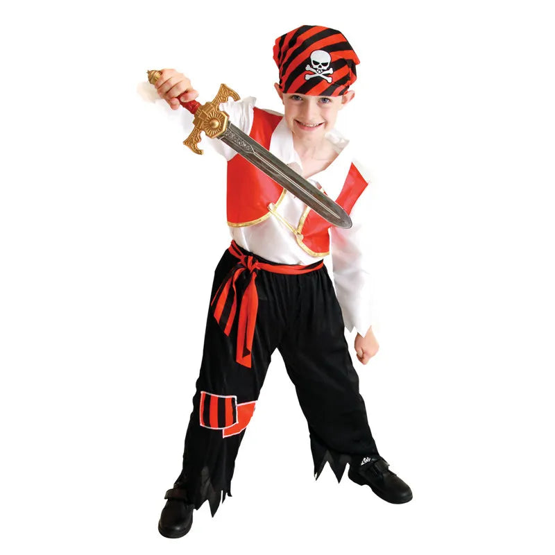 Halloween Costumes for Boy Boys Kids Children Pirate Costume Fantasia Infantil Cosplay Clothing