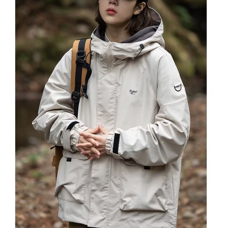 Outdoor Hooded Jacket Men And Women