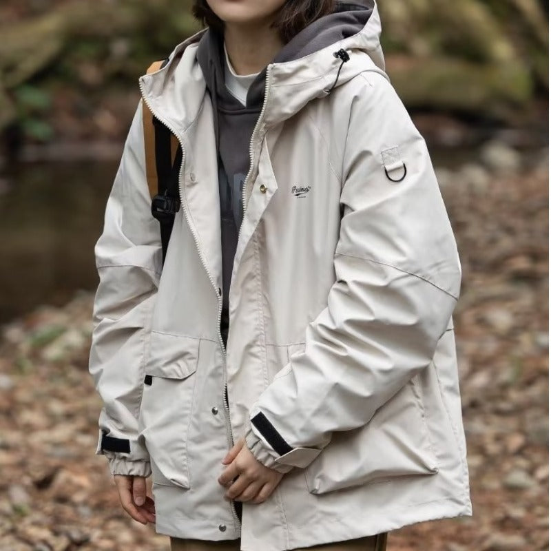 Outdoor Hooded Jacket Men And Women