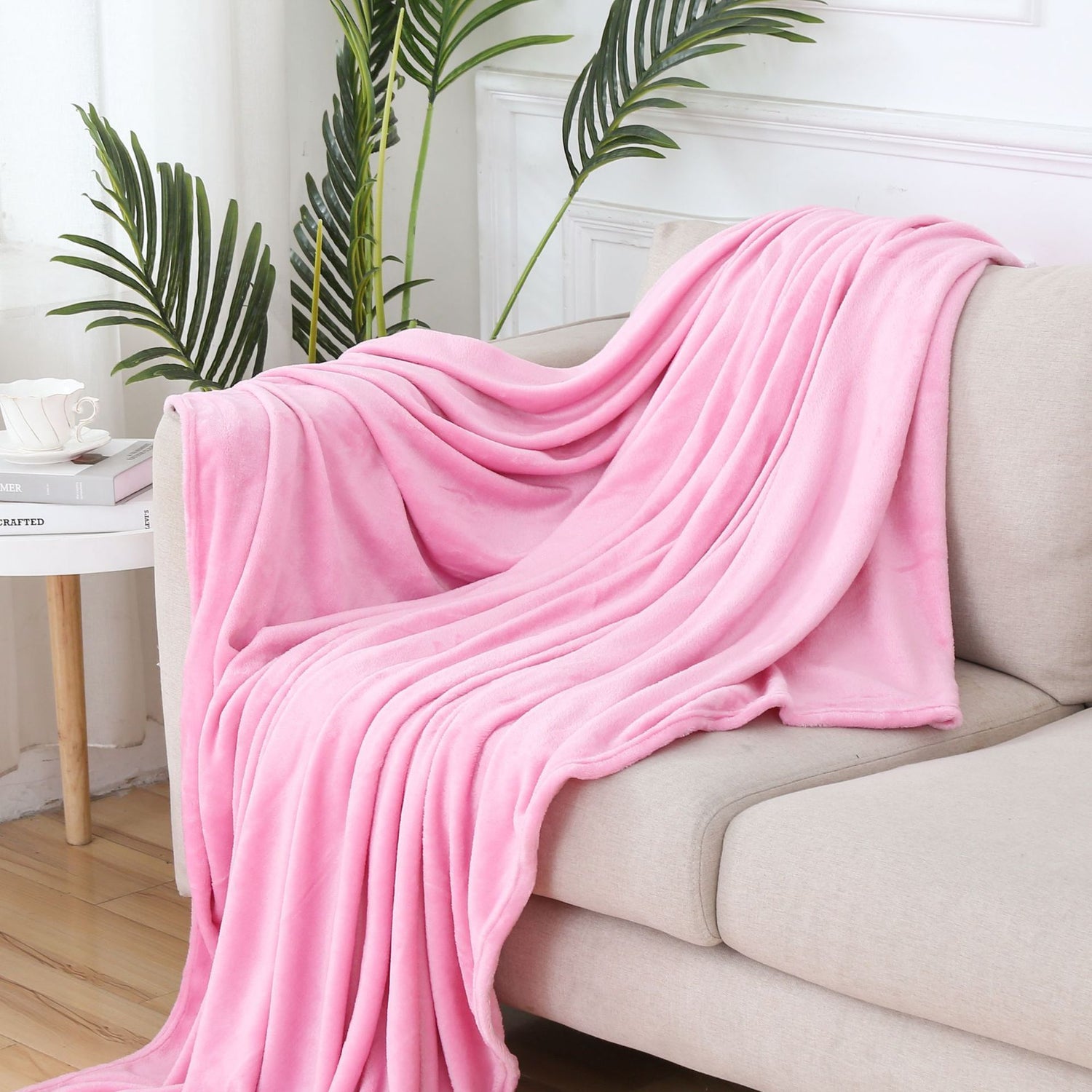 Solid Color Blanket Flannel Blanket