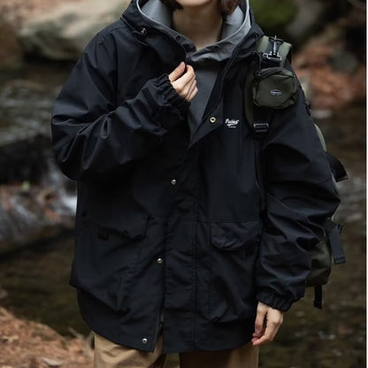 Outdoor Hooded Jacket Men And Women