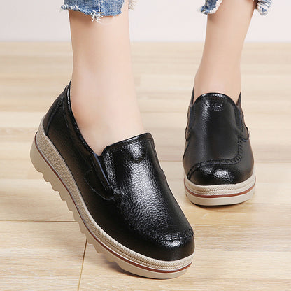 Casual Shoes Women Leather Shoes - Smith&