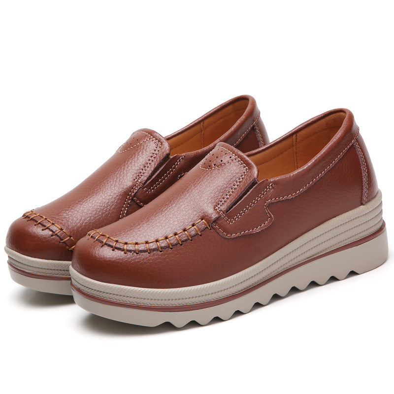 Casual Shoes Women Leather Shoes - Smith&