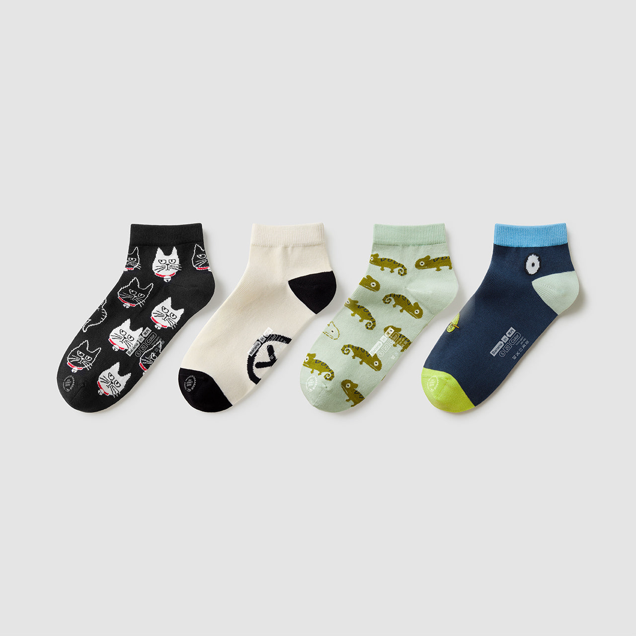 Sports Short Cotton Cat And Dog Short Socks