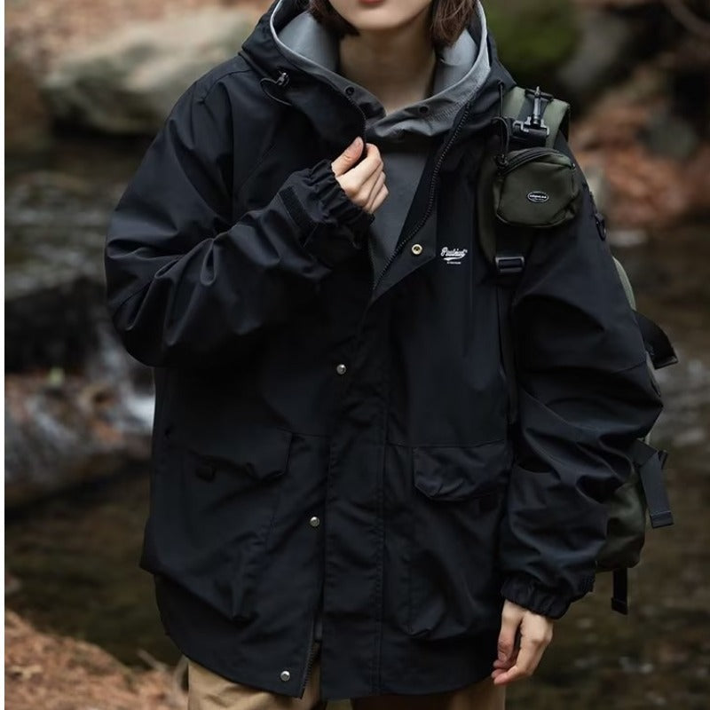 Outdoor Hooded Jacket Men And Women