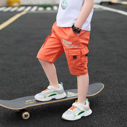 New Style Children Fashionable Summer Pants Big Children